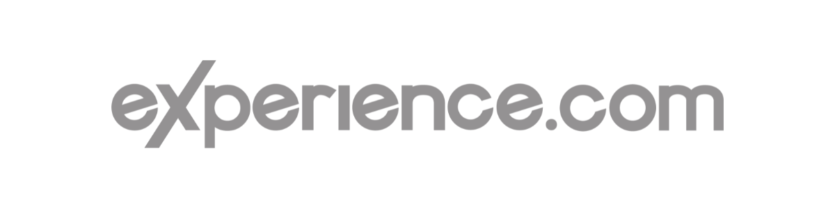 The experience.com logo is on a white background.