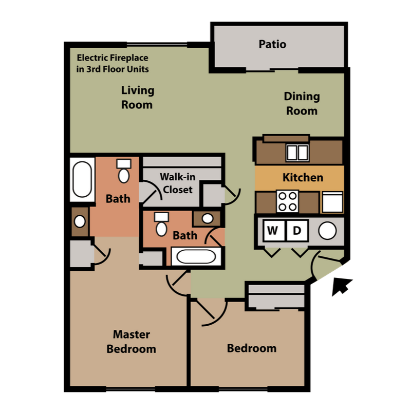 2 Bedroom Apartments for Rent