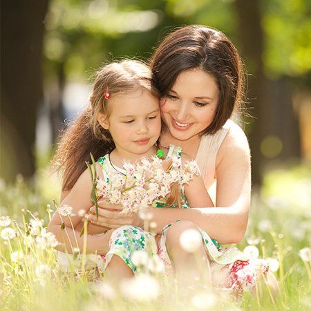 Clinical Psychology — Mother and Daughter in the Park in Grand Forks, ND