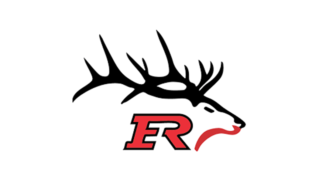 Deer head with antlers and 