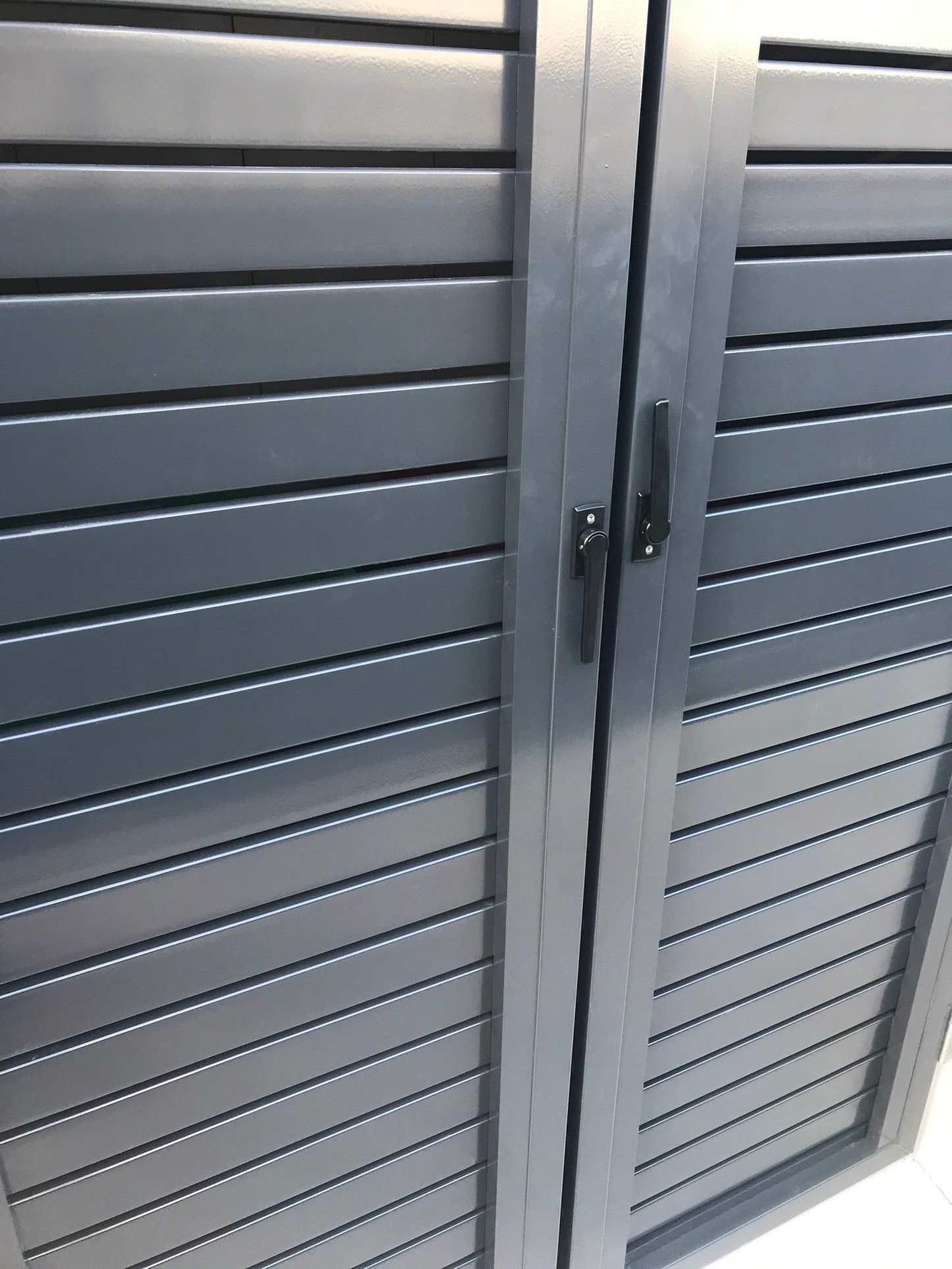 Slatted Privacy Gate — Grafton Sheetmetal in Grafton, NSW