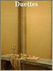 Brown Duette Blinds