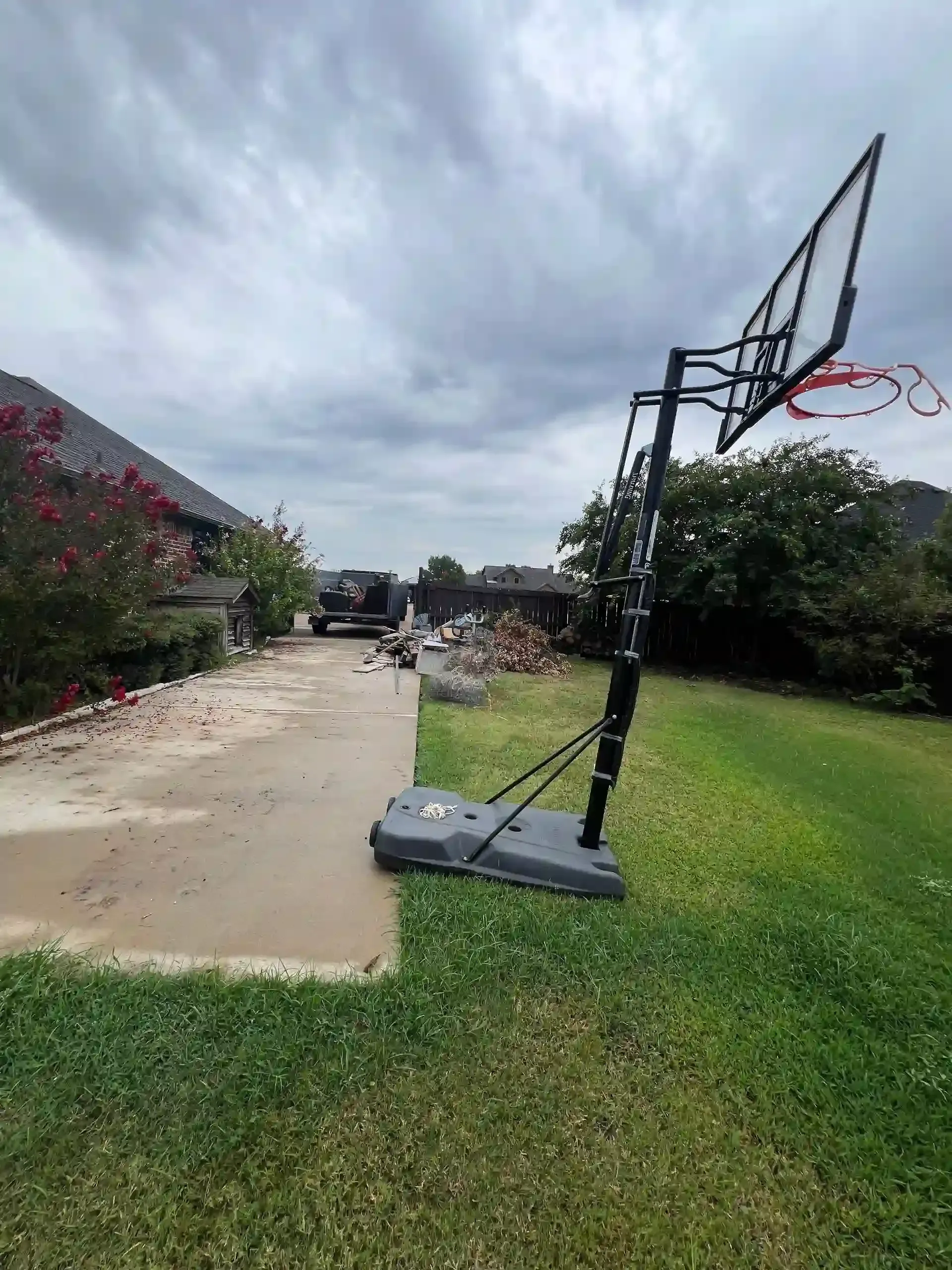 Basketball Goal Removal