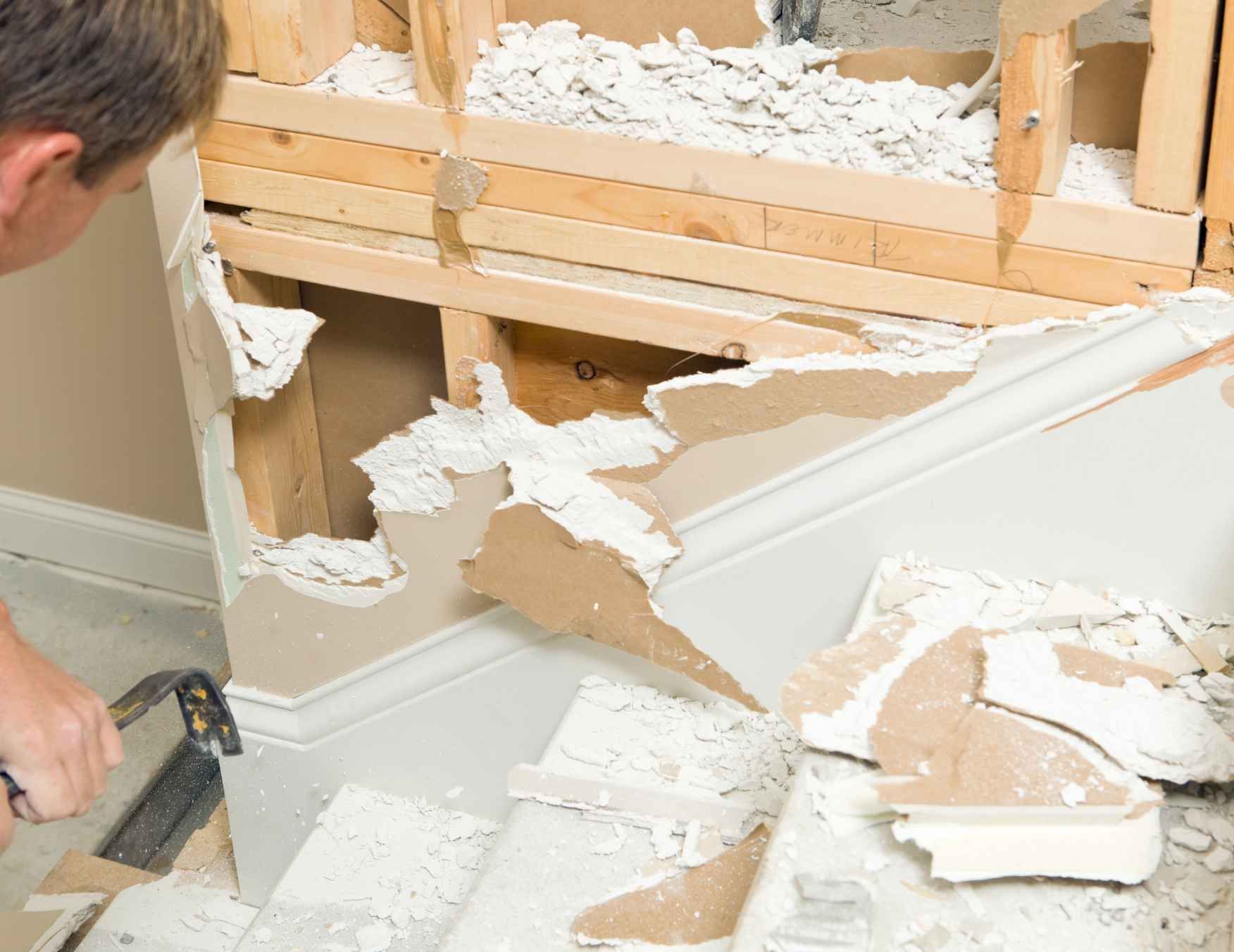 demolition drywall