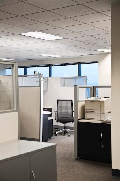 office cubicle