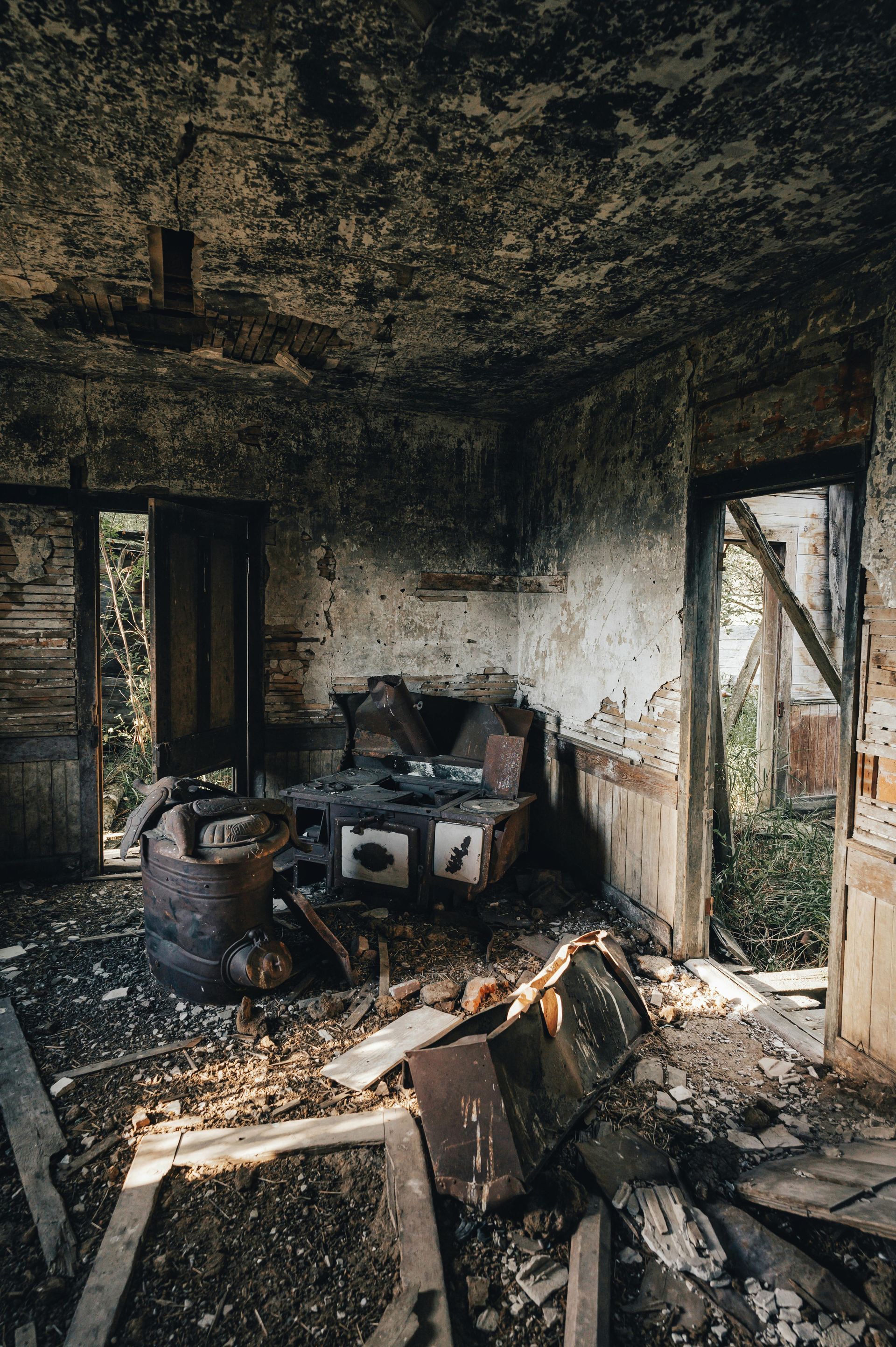 kitchen demolition
