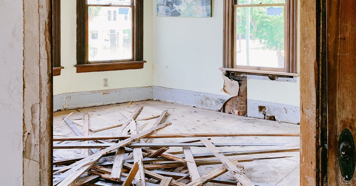 demolition clean up