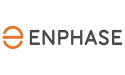 The enphase logo is orange and black on a white background.