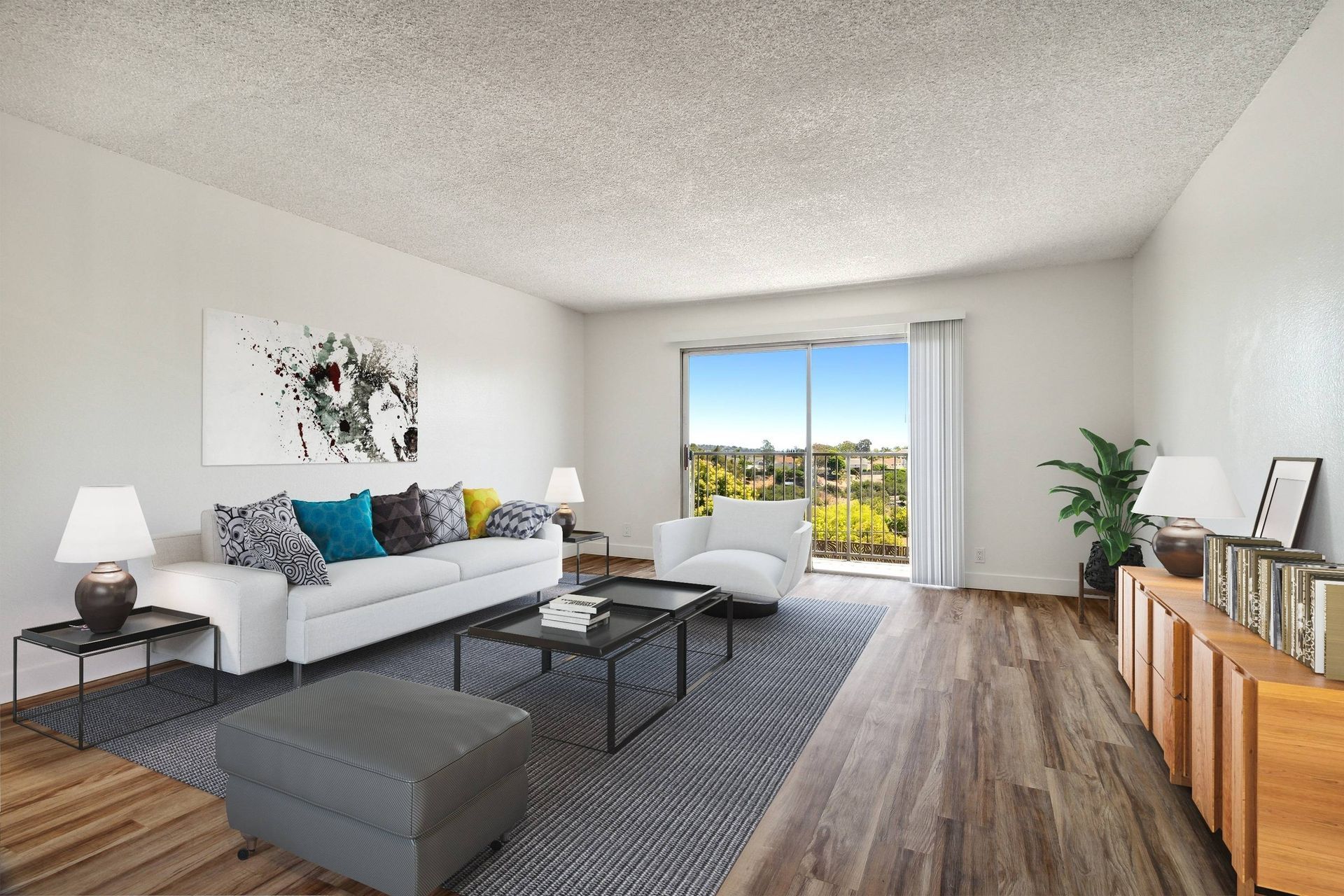 Spacious Living Room