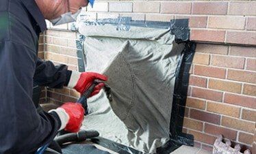 Chimney Cleaner — Brown's Chimney Service in Bend, OR