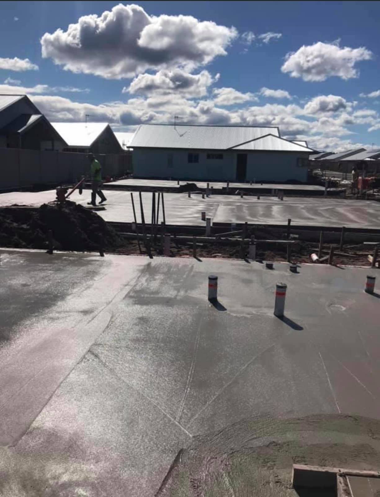 Completed Concrete Slabs — AJ's Concreting Services in Taylors Beach, NSW