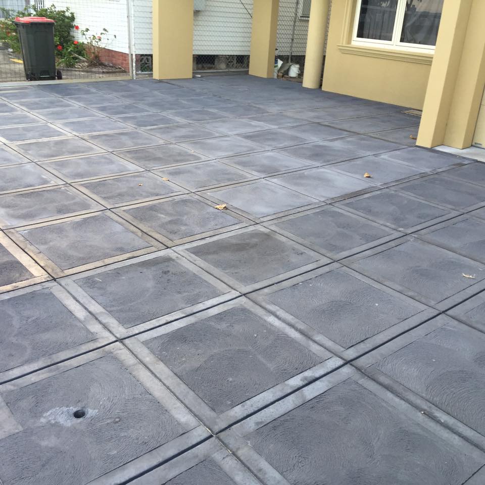 Decorated Concrete — AJ's Concreting Services in Taylors Beach, NSW