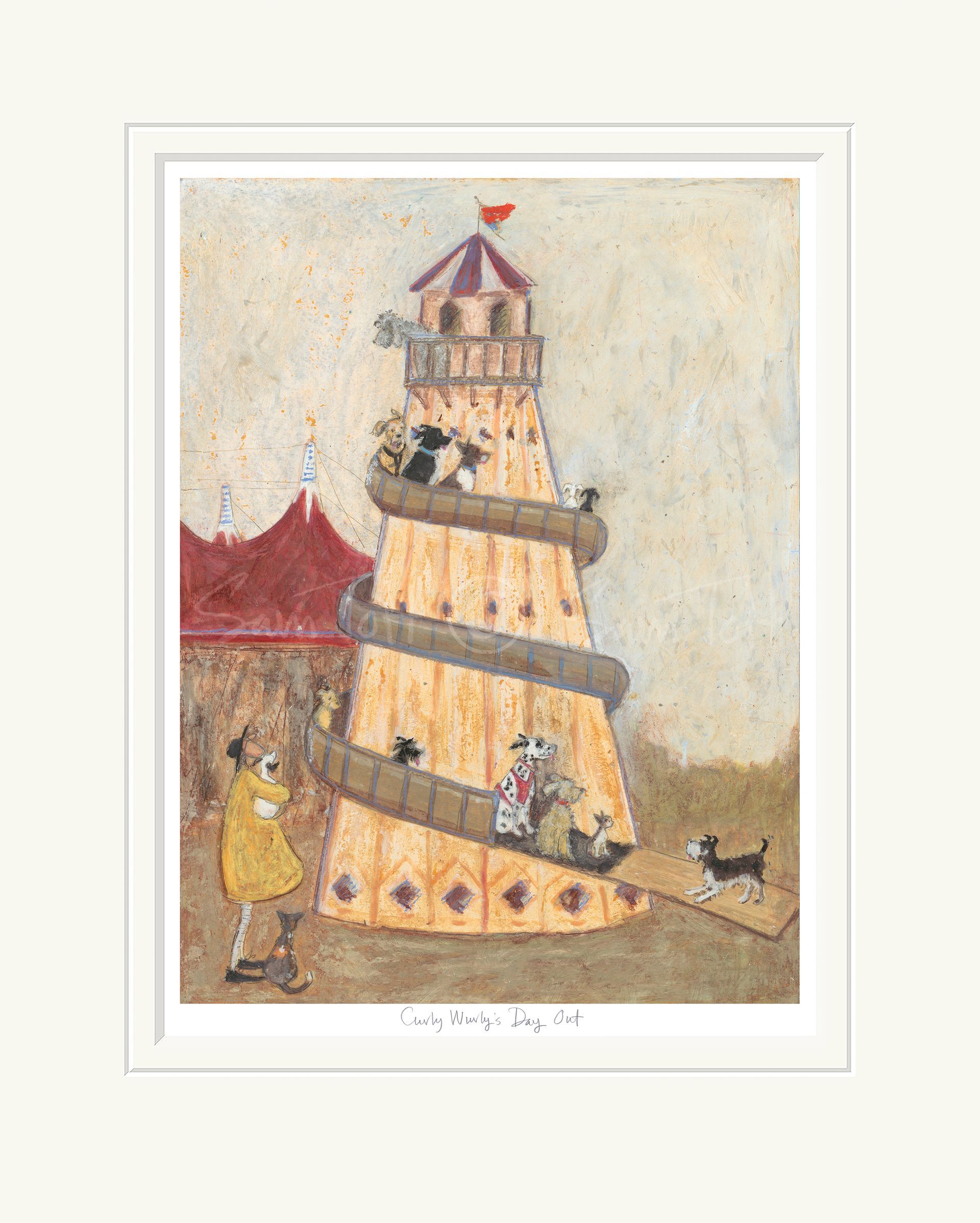 Curly Wurly's Day out by Sam Toft for sale Sittingbourne Kent