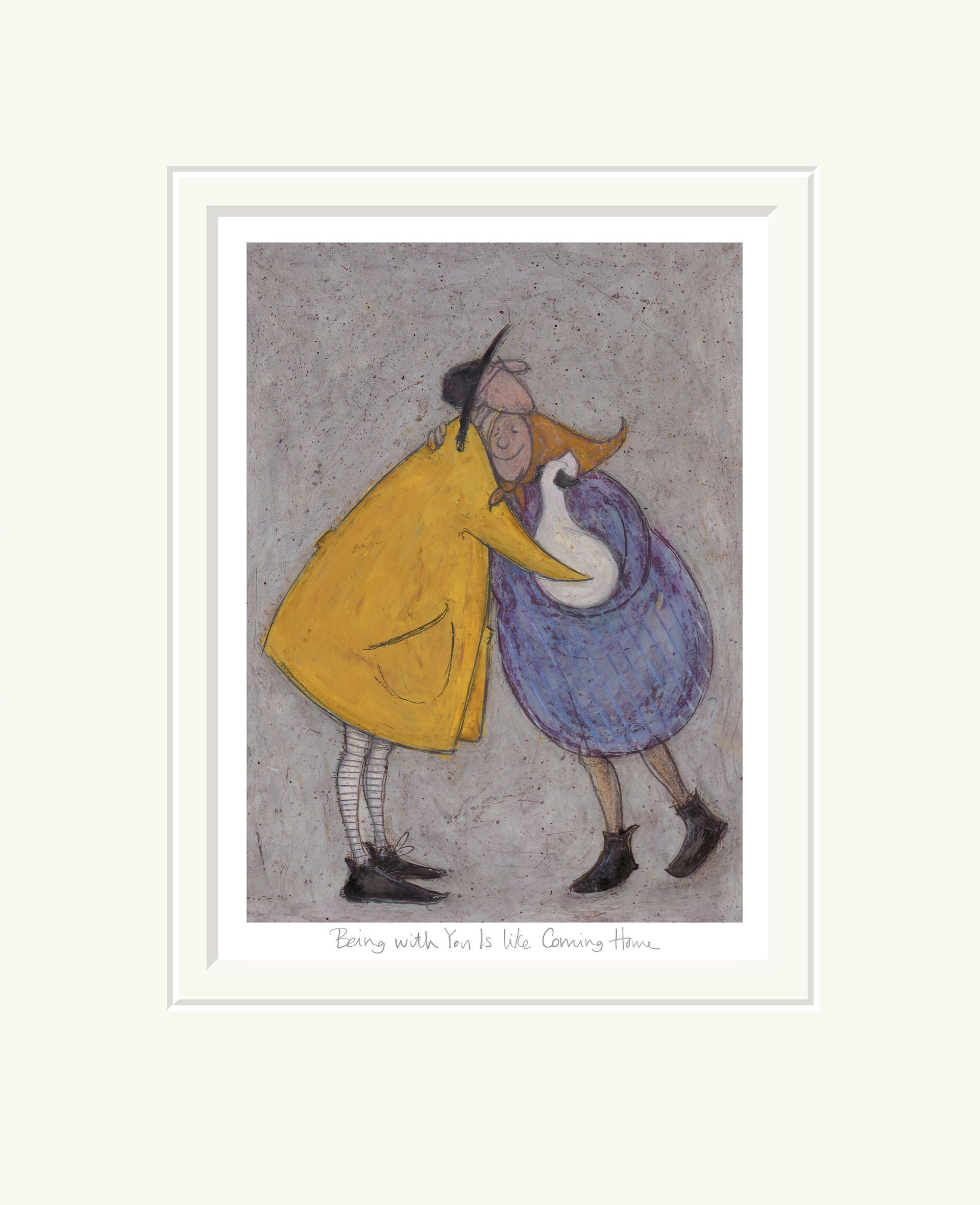 Being with you is like being home by Sam Toft