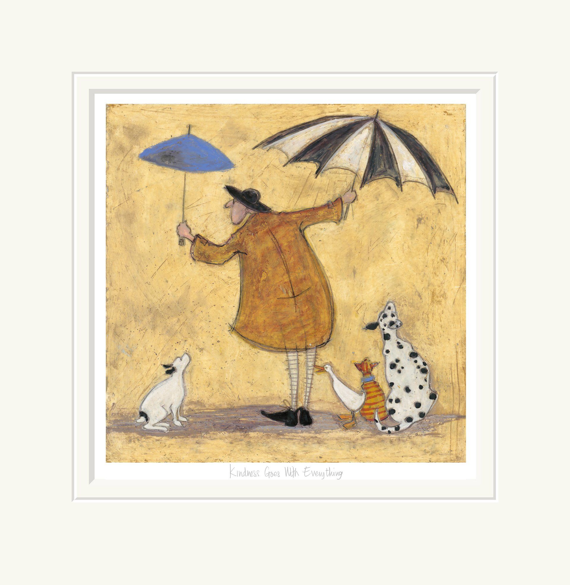Kindness goes with everything by Sam Toft for sale Sittingbourne Kent