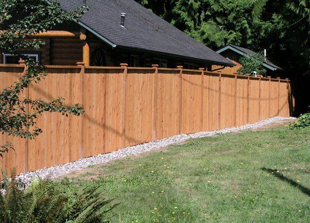 Cedar Fence Beside The House — Marysville, WA — Premier Fence, Inc.