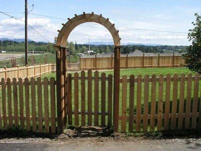 Arch Fence — Marysville, WA — Premier Fence, Inc.