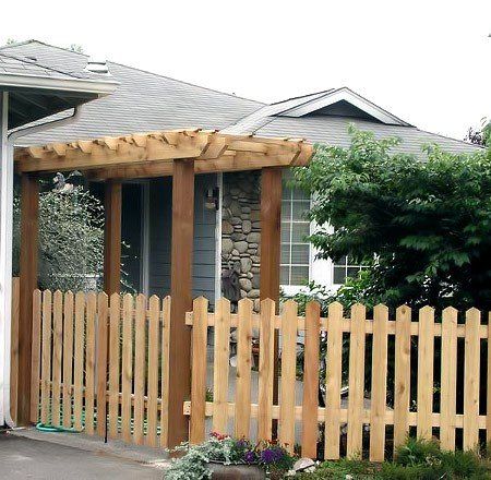 Wooden Arbor — Marysville, WA — Premier Fence, Inc.