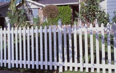 White Wooden Fence — Marysville, WA — Premier Fence, Inc.