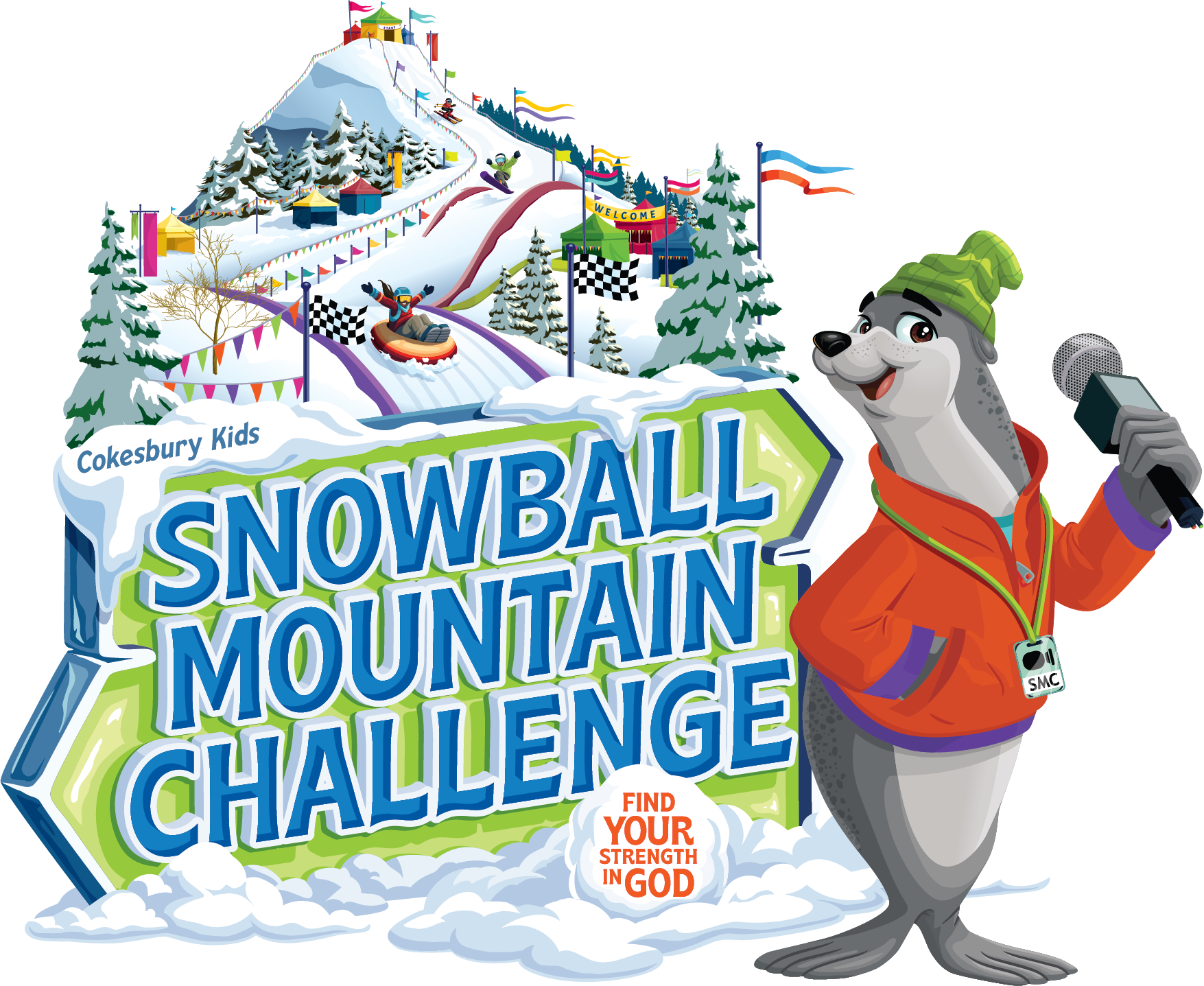 Snowball Mountain Challenge VBS 2026 Logo
