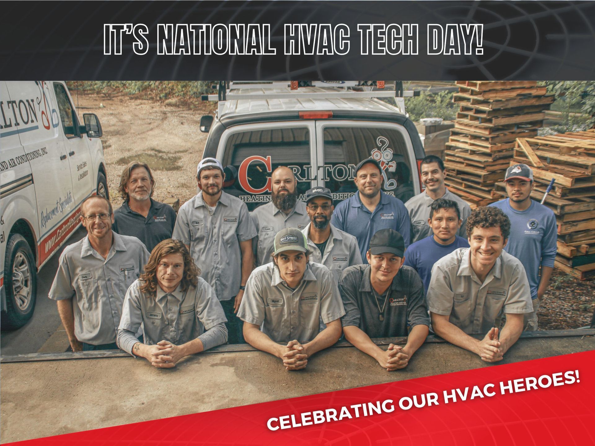 Hats Off to Our HVAC Heroes Celebrating National HVAC Tech Day!