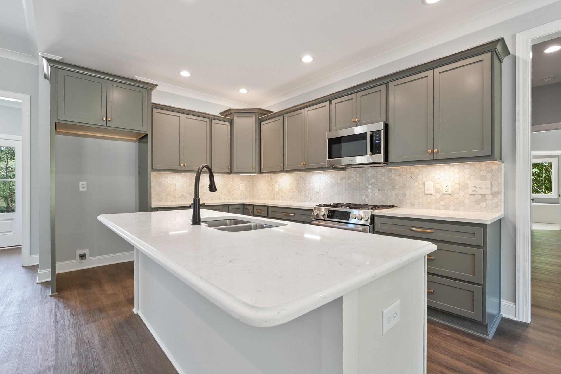 Beautiful White Kitchen — Greensboro, NC — Sparks Homes & Home Renovations Inc