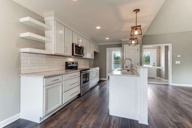 Kitchen With Lights — Greensboro, NC — Sparks Homes & Home Renovations Inc