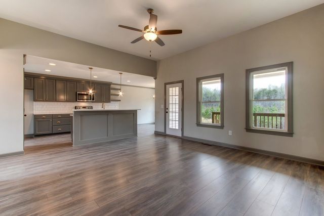 Kitchen With Wooden Flooring — Greensboro, NC — Sparks Homes & Home Renovations Inc