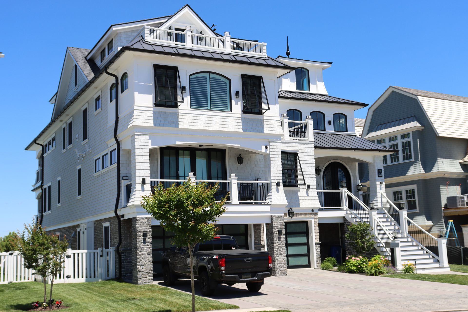 Siding replacement in Ocean City NJ coastal home
