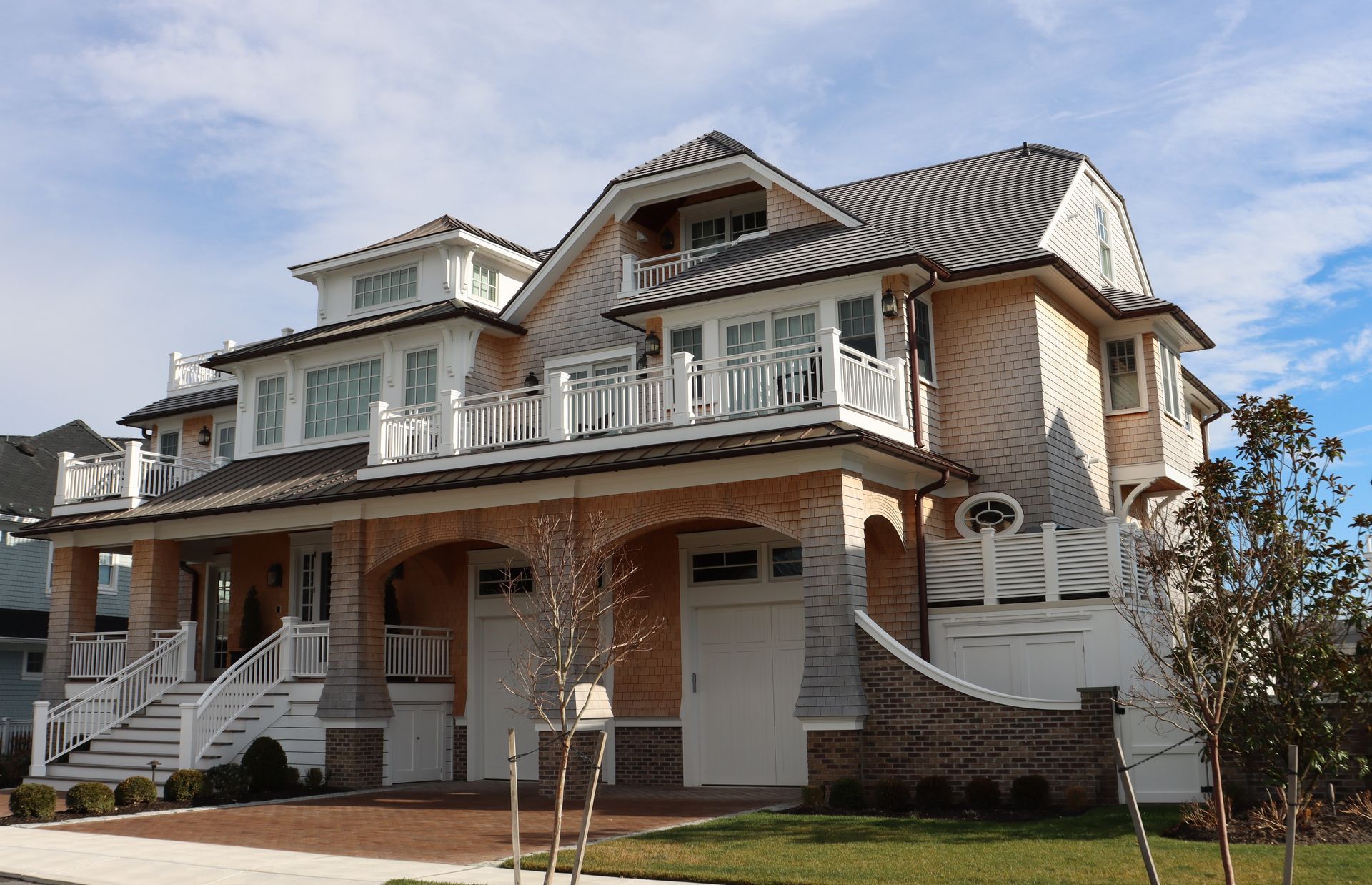Siding replacement in Ocean City NJ coastal home