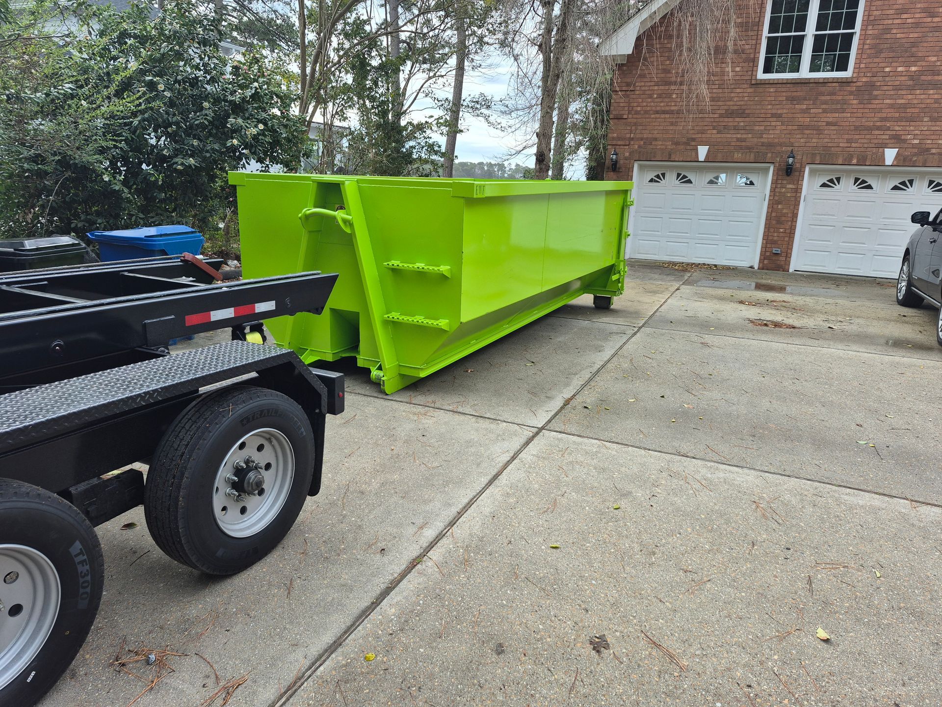 15 yard dumpster from D.E.M.M. Dumpsters