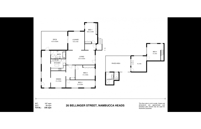 Floor plans of 26 Bellenger Street Nambucca Heads NSW 2448 | Real Estate Nambucca