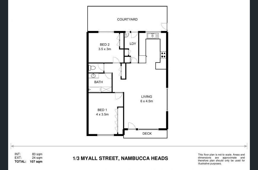 Floor plan image of property 3 Myall Street Nambucca Heads NSW 2448 #9 | Real Estate Nambucca