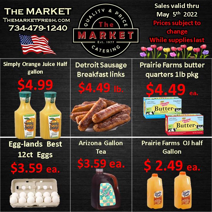 Store Specials Brownstown, MI The Market