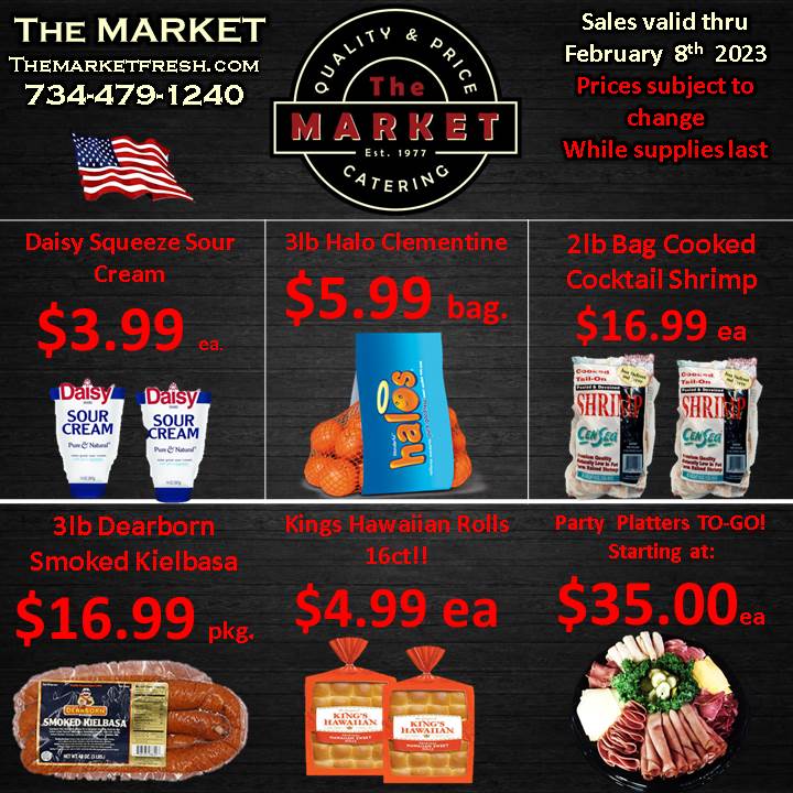 Store Specials Brownstown, MI The Market