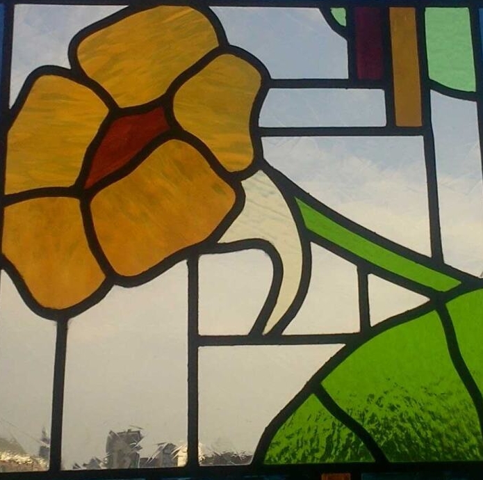 gevorderdencursus glas-in-lood Tiffany