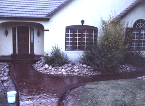 House Stamped Concrete — Denver, CO — Condor Concrete Inc.