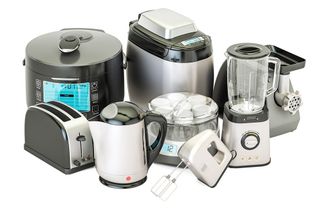 group of small appliances