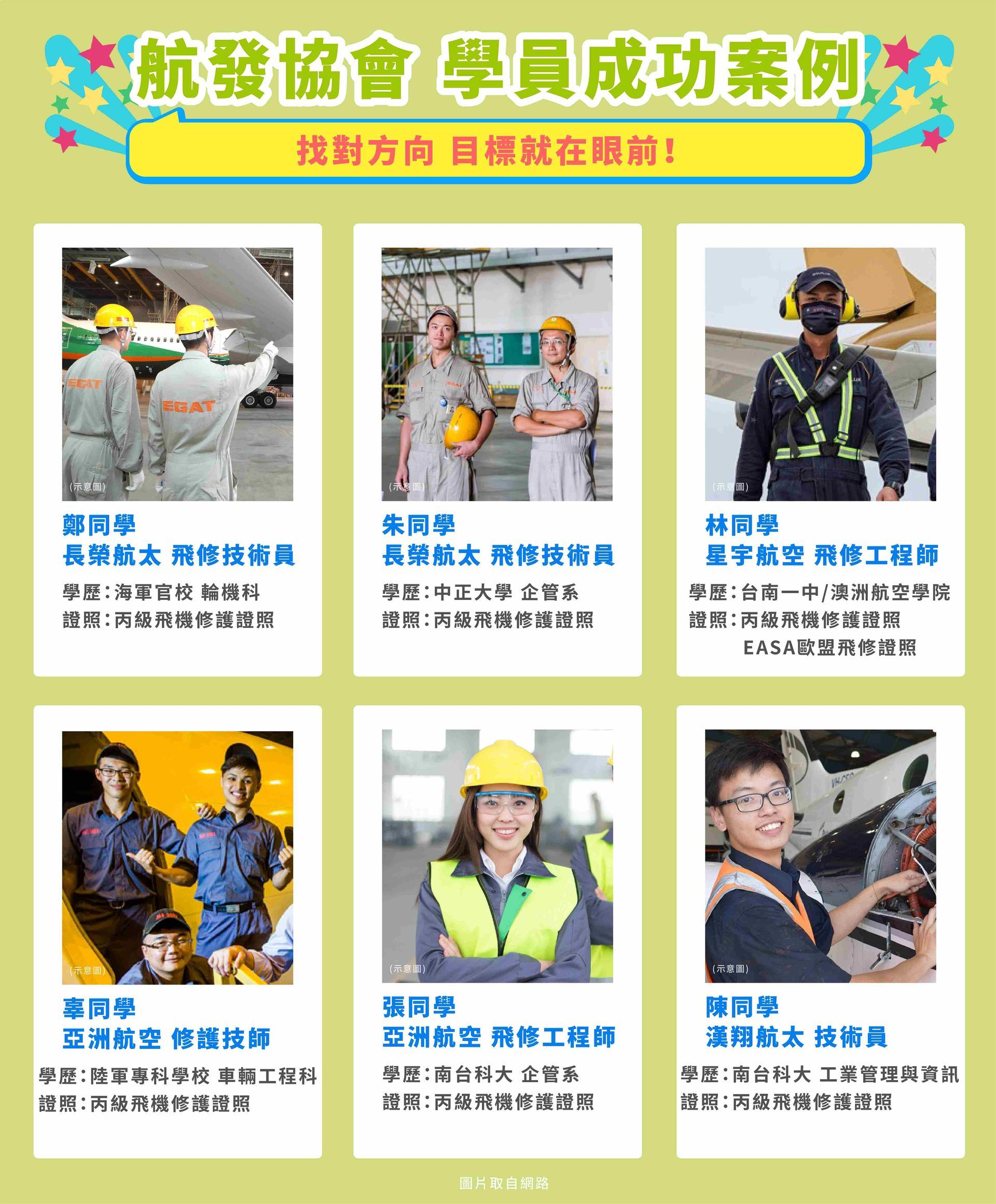 飛機修護、飛機維修、丙級飛機修護證照、乙級飛機修護證照、航空補習班、職訓課程、免費課程