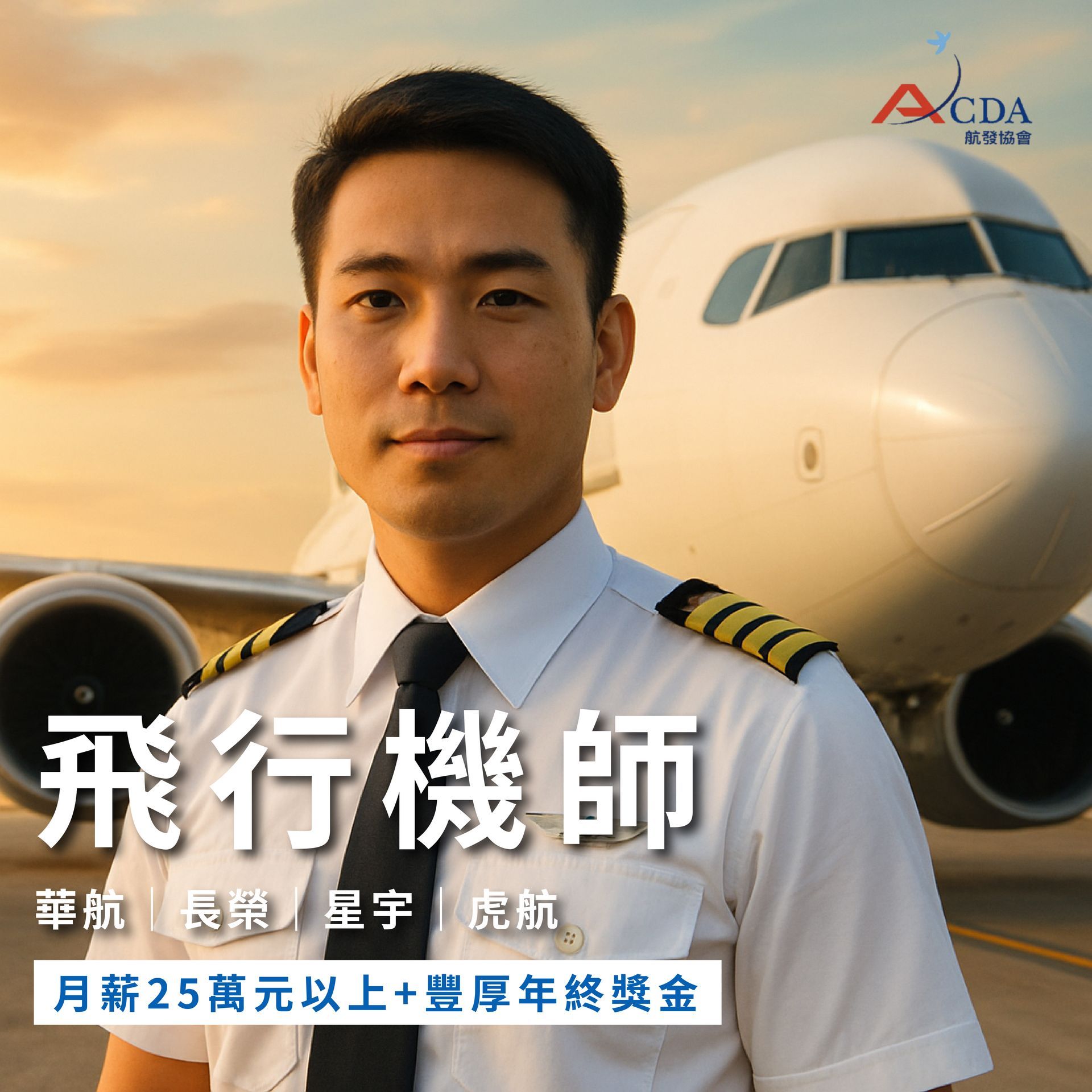 飛行機師、自訓機師、培訓機師、機師怎麼考、職訓課程