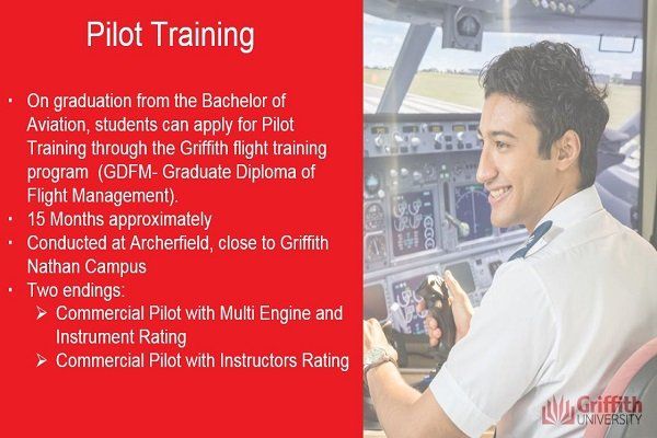 GU澳洲葛瑞菲斯大學、飛行學校、飛行機師、自訓機師、勞動部產業新尖兵課程