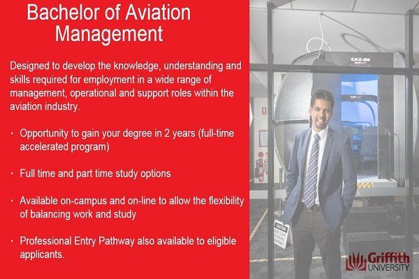 GU澳洲葛瑞菲斯大學、飛行學校、飛行機師、自訓機師、勞動部產業新尖兵課程