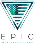 EPIC Merchant Systems logo representing American values and merchant services for small businesses