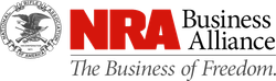 The logo for nra business alliance the business of freedom