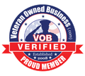 A veteran owned business verified proud member logo