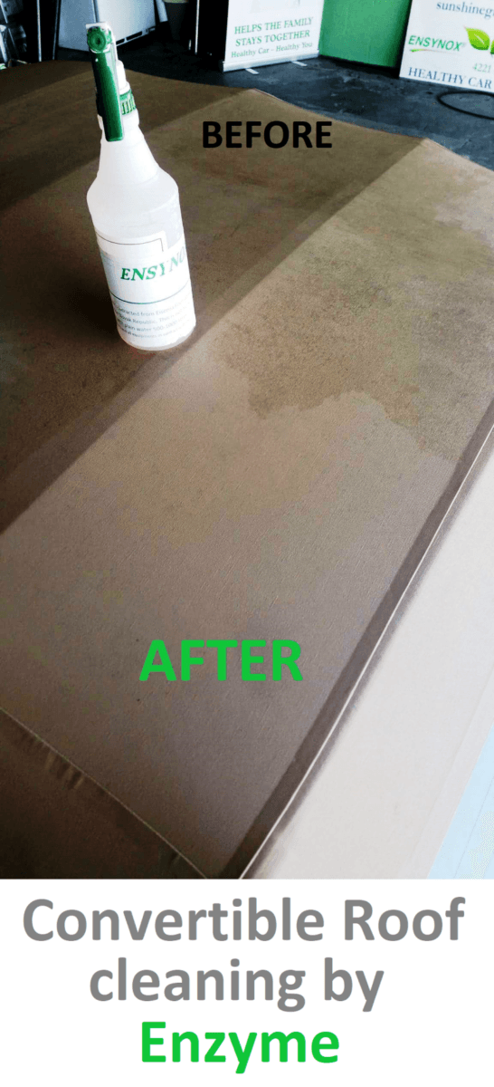 The car cleaning-detailing sometimes could be challenging but not with Ensynox organic enzyme. 6