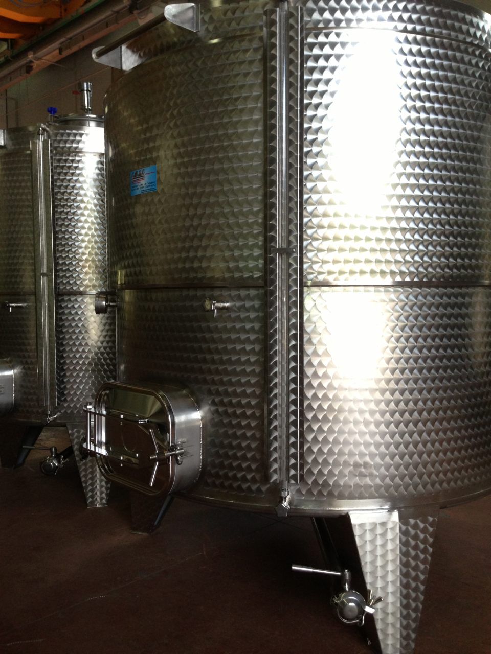 cisterna per lo stoccaggio dell'acqua potabile