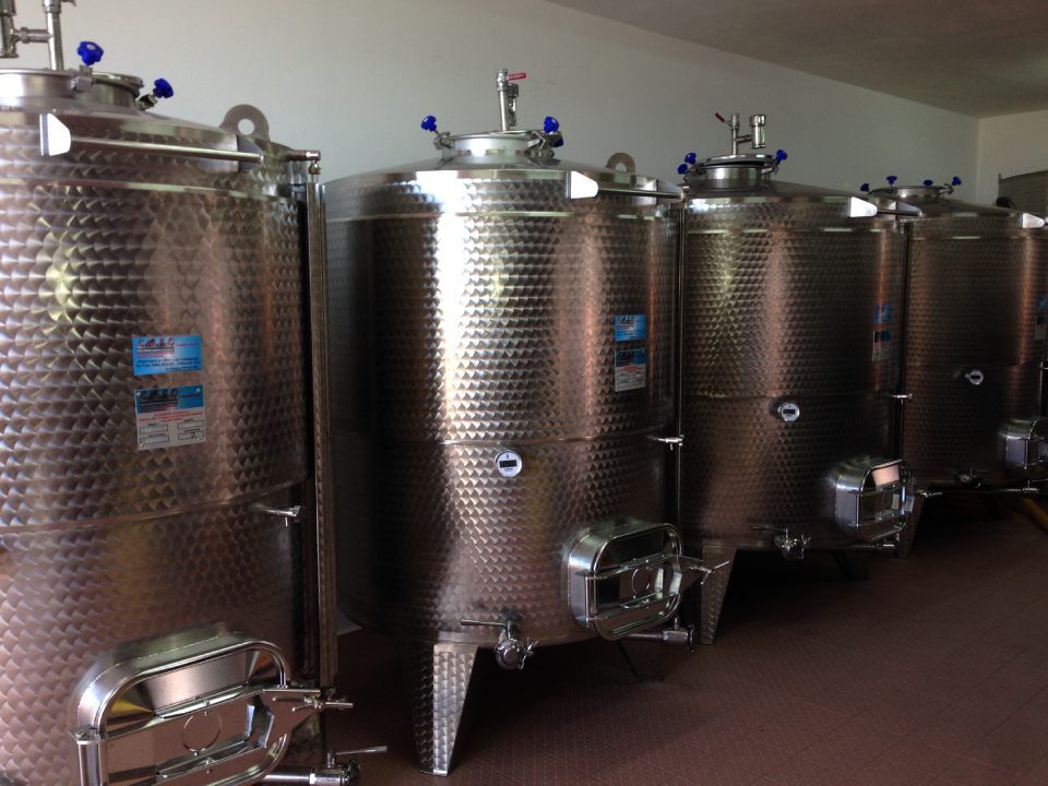 serbatoi per vinificazione