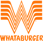 The logo for whataburger is orange and white
