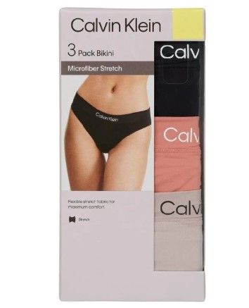 美國Calvin Klein 女生無痕內褲3入組